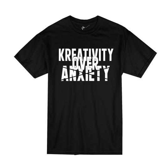 Kreativity Over Anxiety Unisex Tee